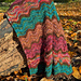Wolbeest Ripples Shawl pattern 