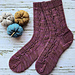 Incognito Socks pattern 