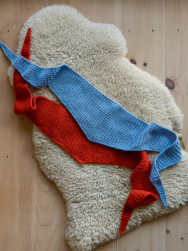 Grid Bandana Skjerf - Knit Work