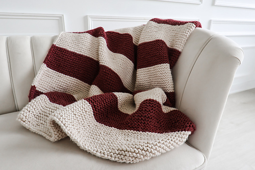 Candy Cane Throw