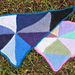 Scrapknit NO2 Triangle scarf pattern 