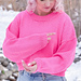 Casual Crop Sweater pattern 