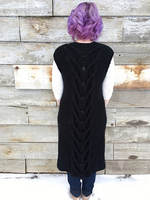 Ravelry Vest Friends Foreva Cabled Vest Pattern By Knitatude