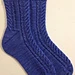 Chairlift Socks pattern 