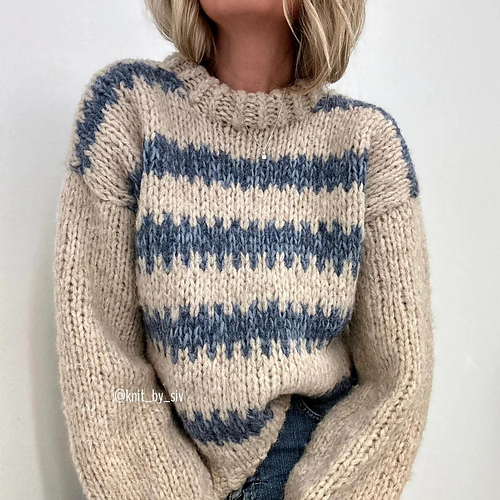 Weekendgenser i alpakka - Siv Kristin Olsen