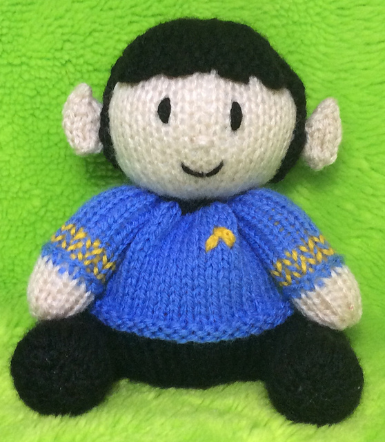 Ravelry Star Trek Spock pattern by Rebecca Roberts