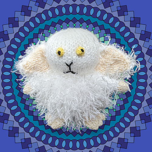 Ravelry Beep the Meep Doctor Who choc orange cover / toy pattern by Rebecca Roberts