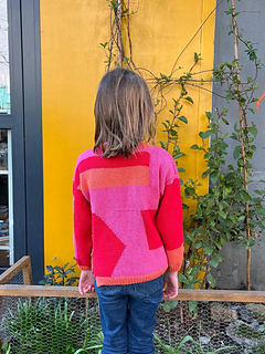 Ravelry: Bollywood - Pull Enfant color block pattern by Knit in Nantes