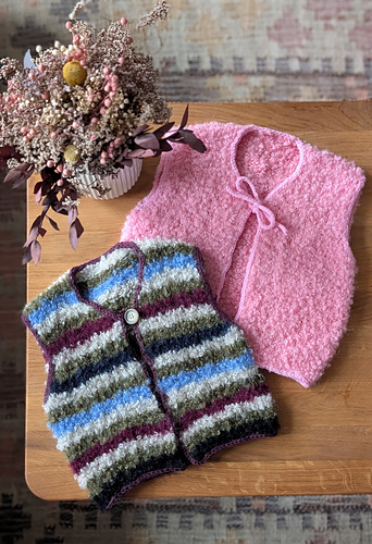 Mini Fluffy Fleece Vest