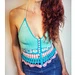 The Ibiza Sunset Top pattern 