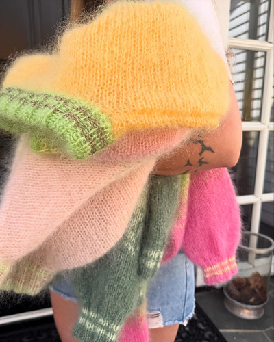 Sorbet Sunrise Genser - Line Langmo x Karolina Anna Kamola