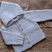 Baby Knit Cardigan with Hood pattern