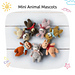 Mini Animal Mascots pattern 