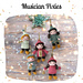 Musician Pixies pattern 