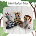 Mini Safari Trio pattern