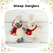 Sheep Danglers pattern 