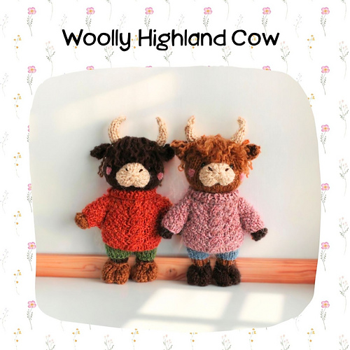 Woolly Highland Cow