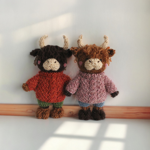 Woolly Highland Cow 다른 모습 1