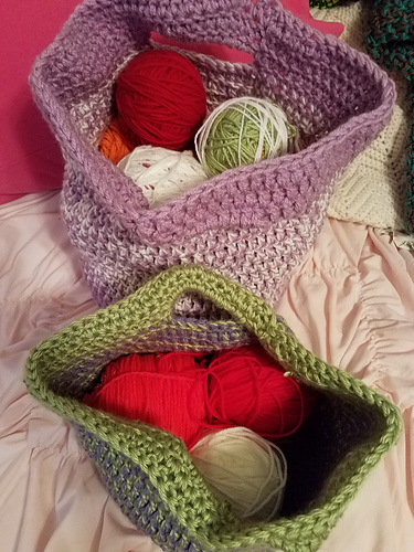 Crochet Basket or Bag photo 2