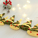 Garland of Christmas trees pattern 