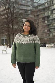 I am wearing a size 5 sweater