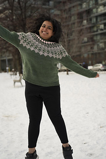 I am wearing a size 5 sweater