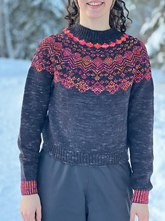 Gabby is wearing a size 1 sweater