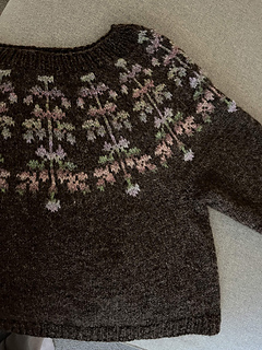 Azrah knit a size 4 sweater