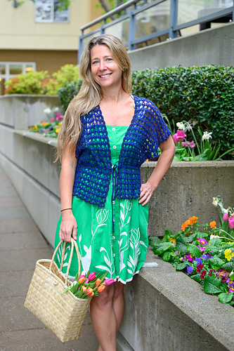 Starlight Summer Crochet Cardie