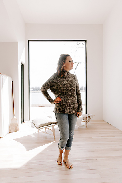 Ravelry: Marled Cozy Raglan pattern by 