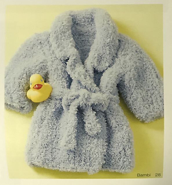 Ravelry Bathrobe pattern by TSC Design Studio
