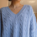 Sandro Pullover V-neck pattern