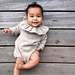 Pearl romper pattern 