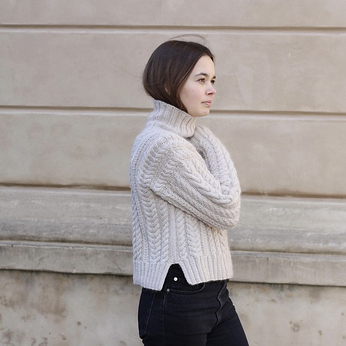 Chunky Cablegenser - Pernille Larsen