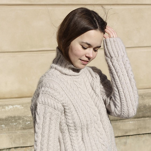 Chunky Cablegenser - Pernille Larsen