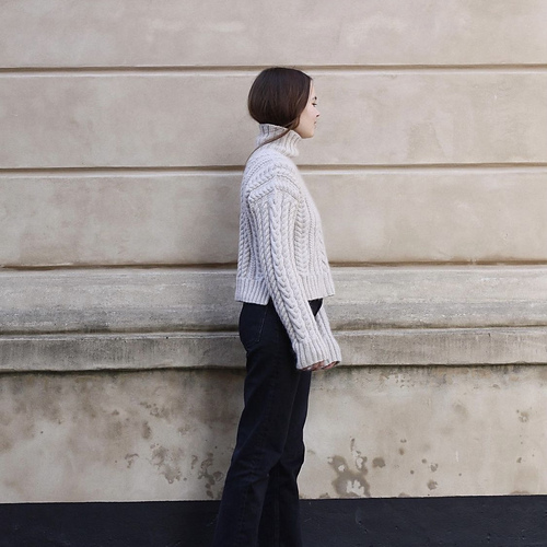 Chunky Cablegenser - Pernille Larsen