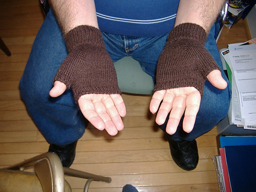 Joe Schmoe Fingerless Mitts photo 2