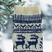 Nordic Reindeer Stocking pattern