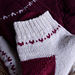 Valentine Sweetheart Socks pattern 