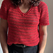 Striped Vibe Blouse pattern 