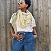 Bias Rhythm Shawl pattern 