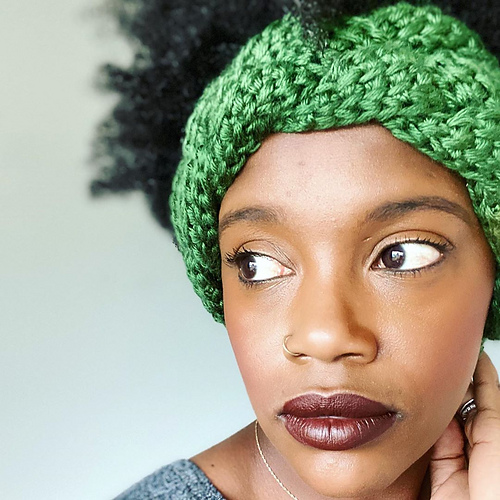 Braided Tunisian Ear Warmer photo 5