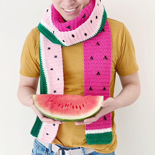 Sommer Vannmelon Frukt Mat Skjerf - Michael Hon