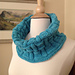 Reversible Squares Cowl pattern 