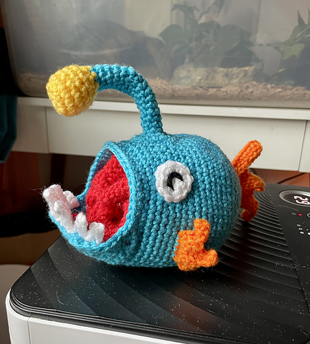 Anglerfish Dice Bag