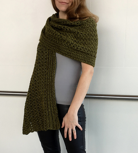 sonja hood pocket shawl