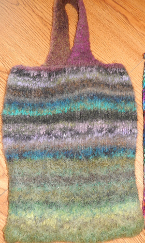 Terrie's Felted Knitting Bag photo 1