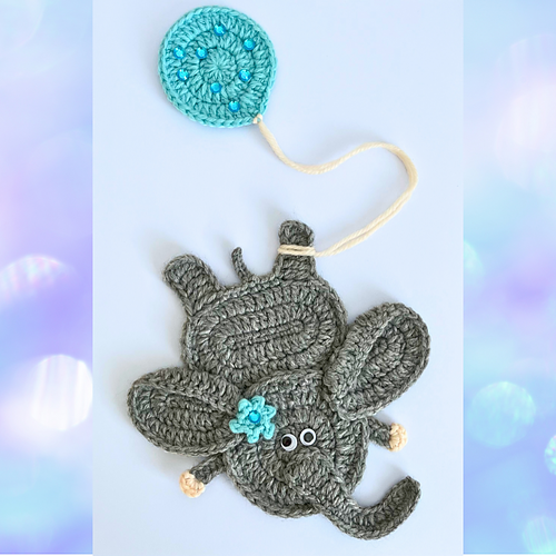 The Floating Elephant Applique