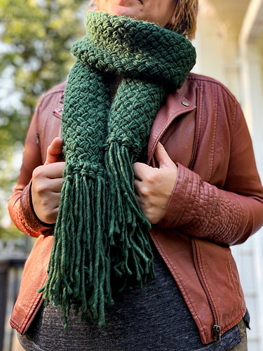 Wicker Stitch Scarf 다른 모습 3