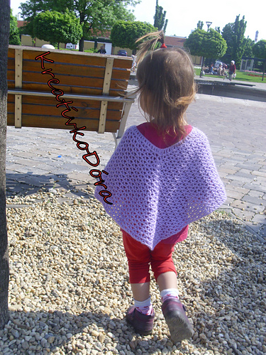 Summer sunset poncho (Nyári naplemente poncsó) photo 6